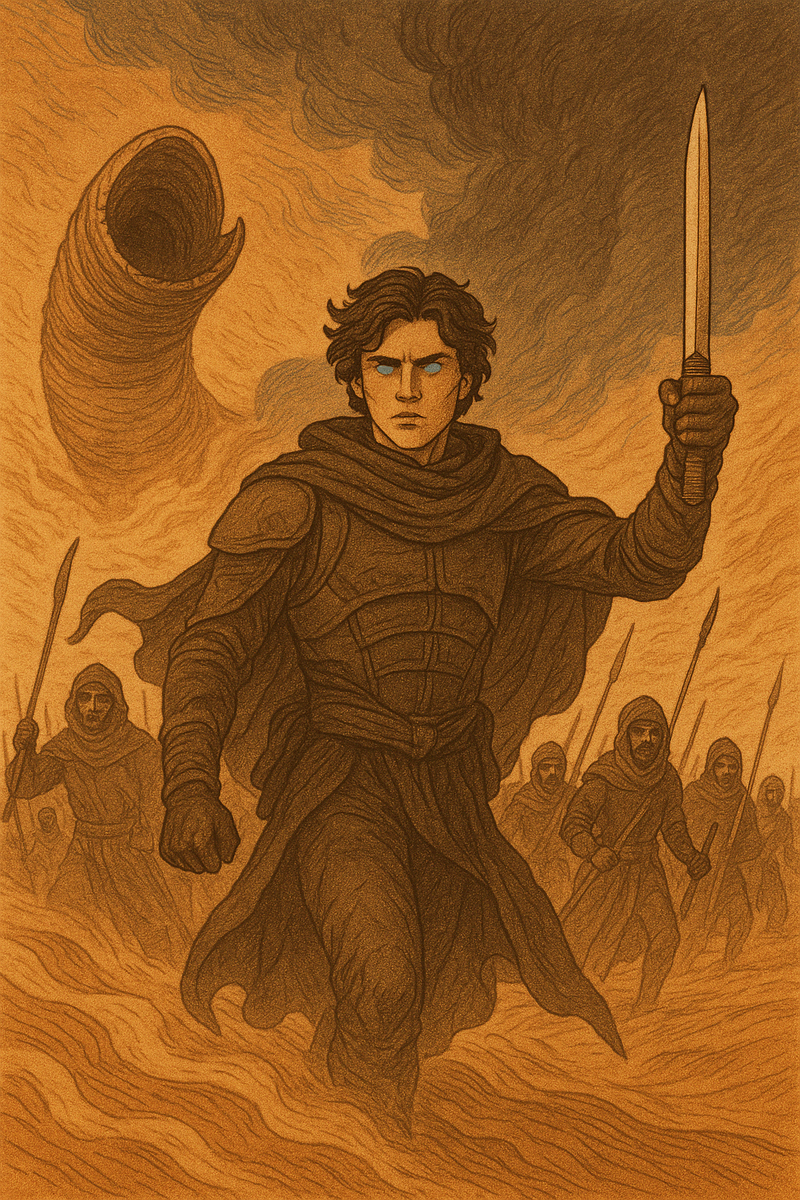 Пол ведёт армию фременов в бой