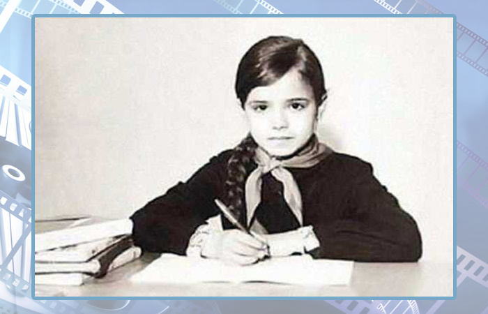 В школьные годы. Фото из архива "7 секретов"