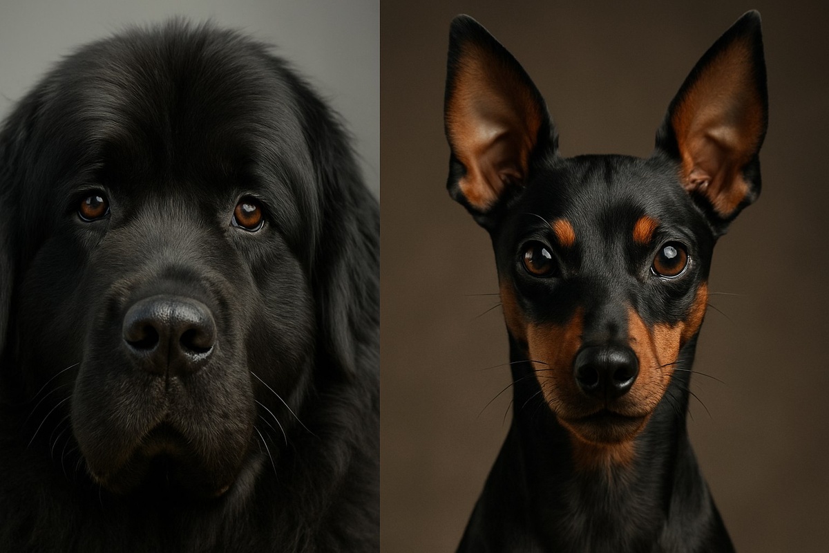 Ньюф и цверг, что общего?