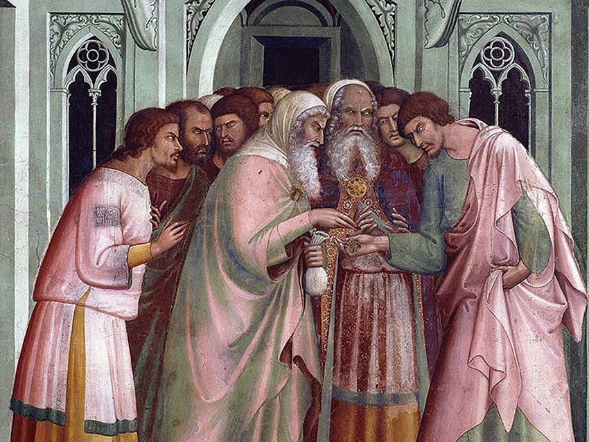 Среда Страстной седмицы - воспоминание предательства Иуды. Изображение из открытых источников.