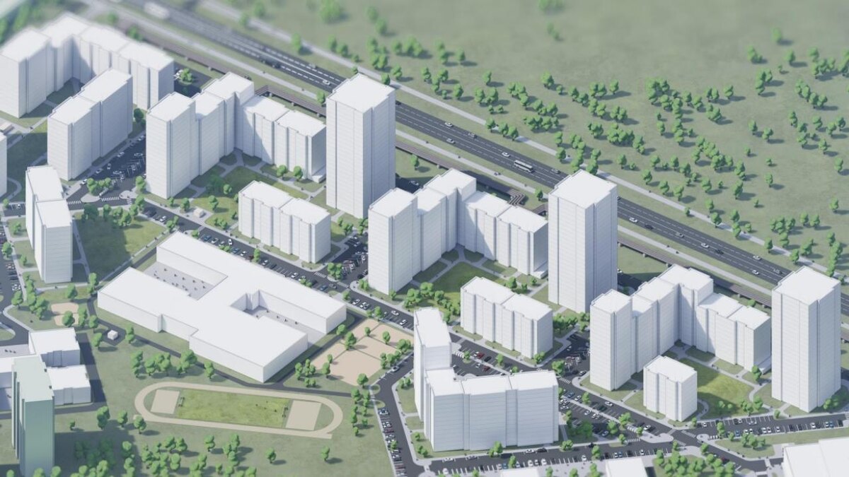 Планировка квартала 