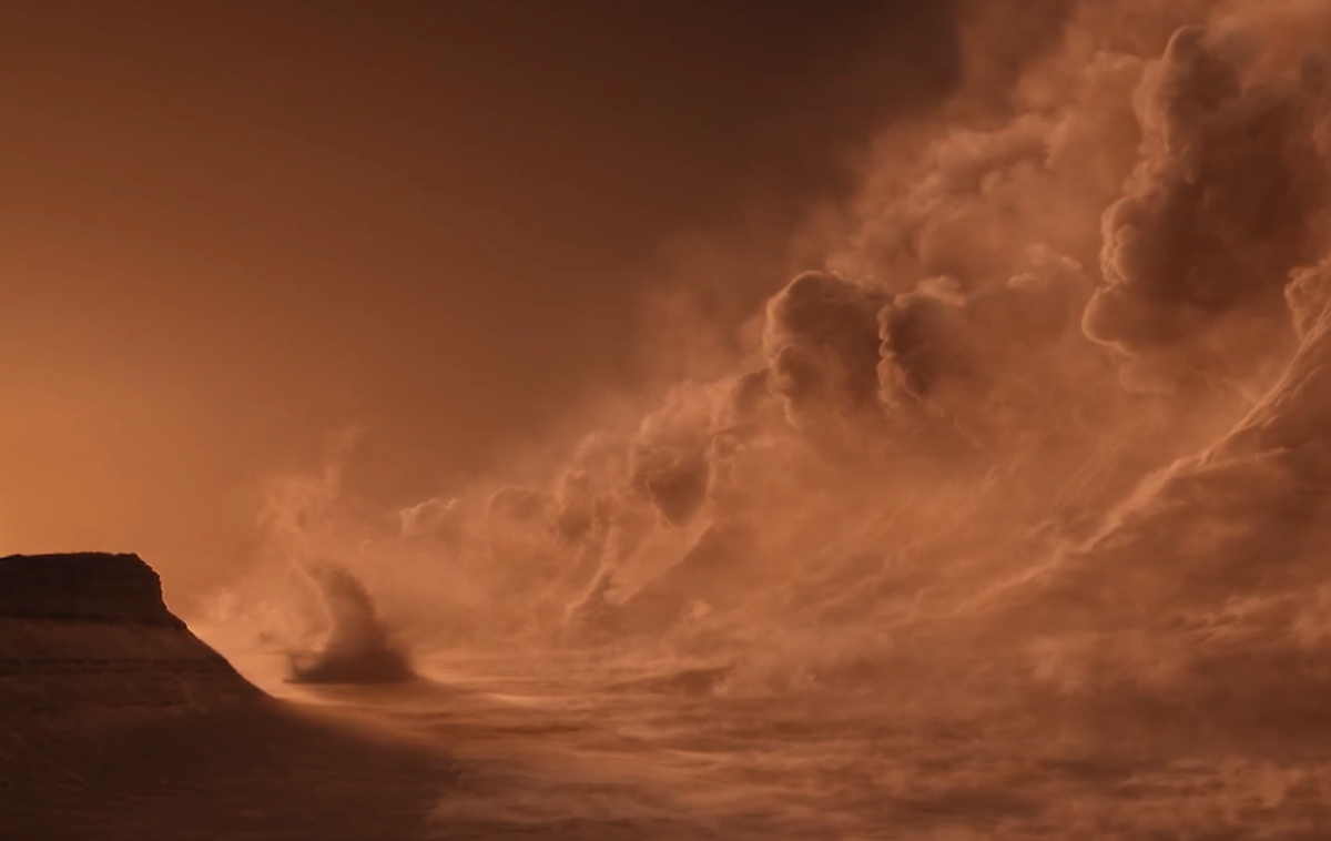 Потоки частиц выносят молекулы с верхних слоёв