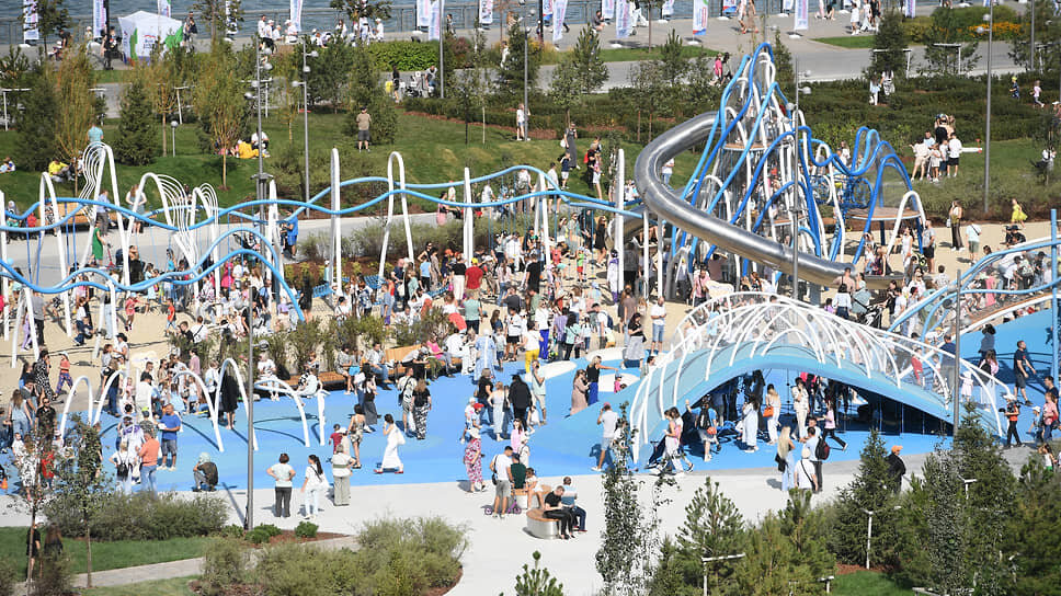 Казанский детский парк «Елмай» вышел в финал премии «Парки России».📷Фото: Артемий Шуматов / Коммерсантъ