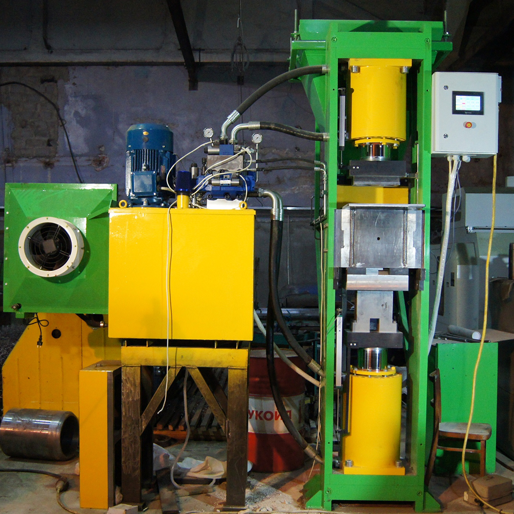 Пресс БКД PRO 350 для производства кирпича и блока