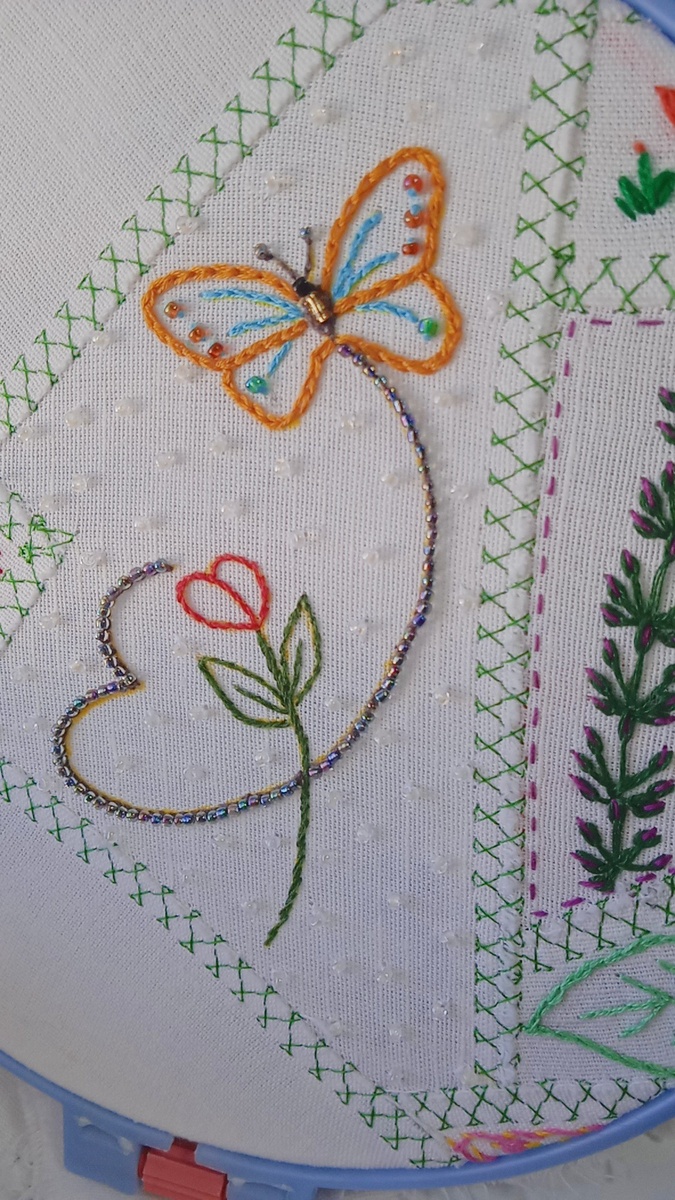 Захотелось повышивать с бисером. 