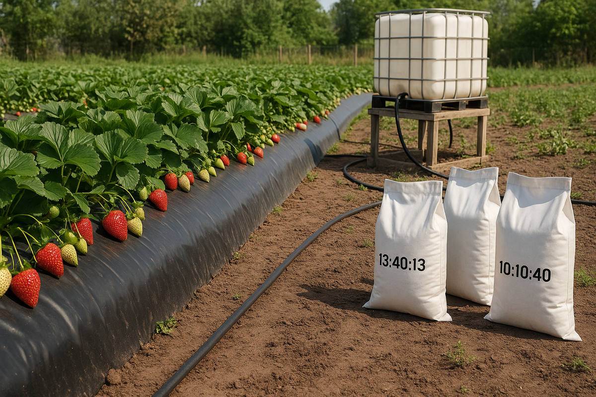 Интенсивное выращивание клубники