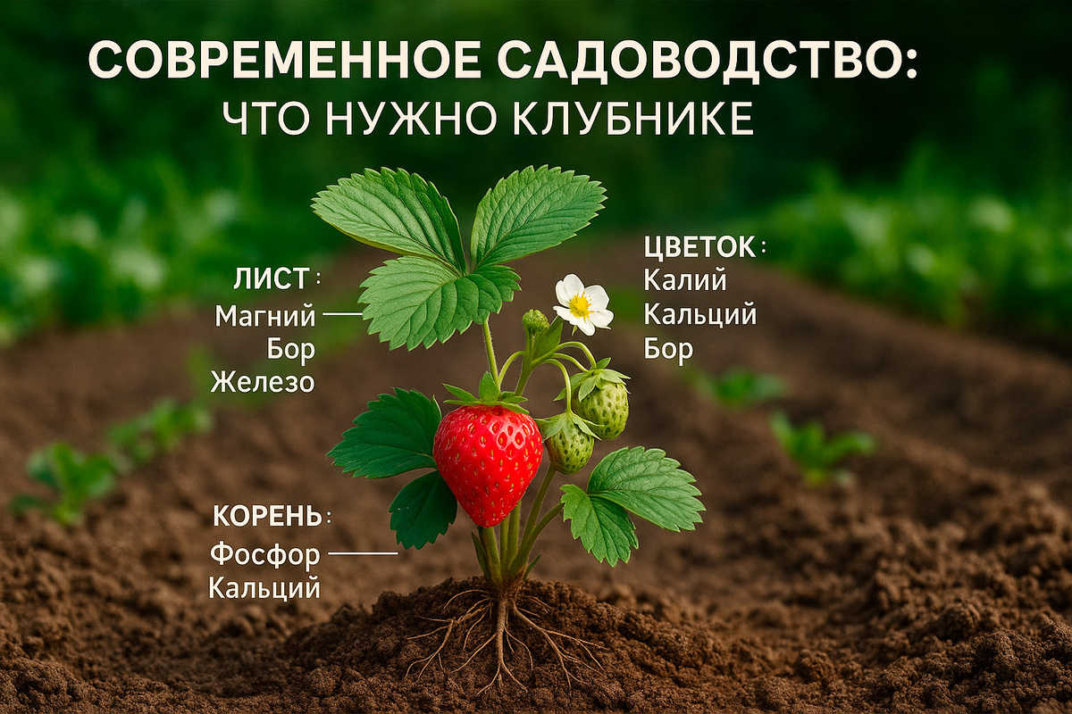 Что нужно клубнике?