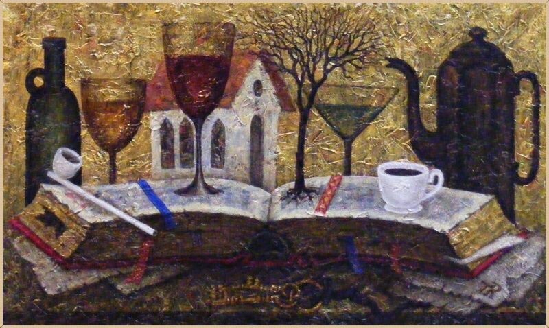 © Тамара Репина. Натюрморт. Холст, масло. 30х40см. 2005.