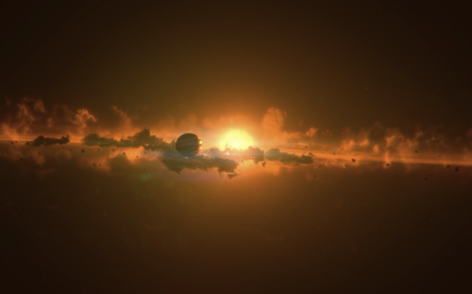 HD 80606b вблизи материнской звезды