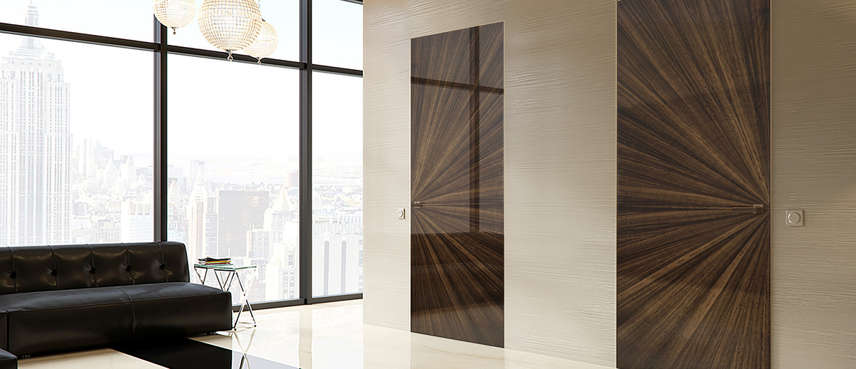 межкомнатные двери -глянец