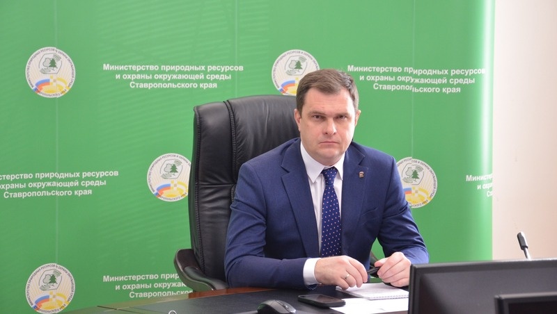    Министр природных ресурсов и охраны окружающей среды Ставропольского края Олег Безменов Фото: Пресс-служба министерства природных ресурсов и охраны окружающей среды Ставрополья