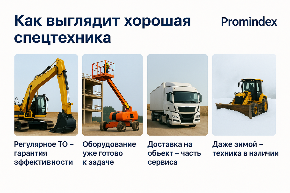 Критерии хорошей спецтехники