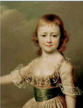 Екатерина Павловна на портрете Д. Г. Левицкого