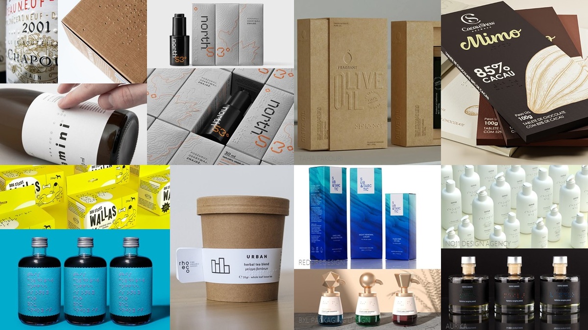 Шрифт Брайля в дизайне упаковки