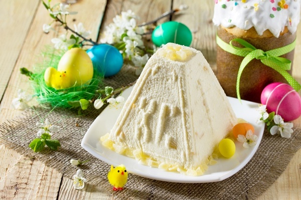 Творожные пасхи.
