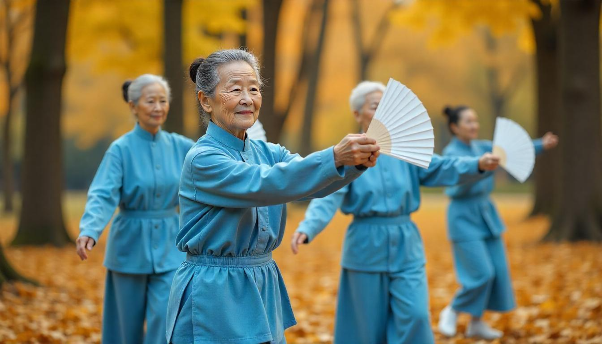 Китайские пенсионеры