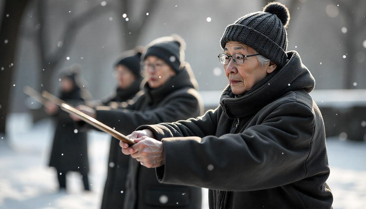 Китайские пенсионеры