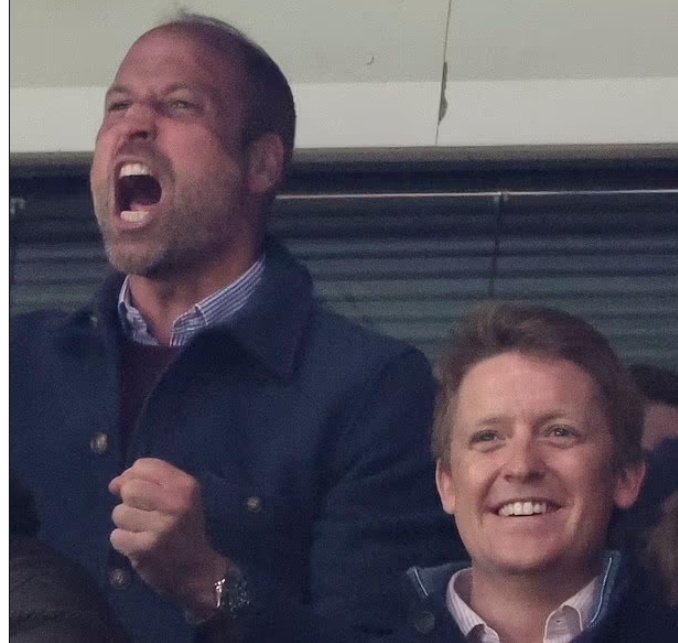 Вчера вечером принца Уильяма сопровождал его старый друг герцог Вестминстерский