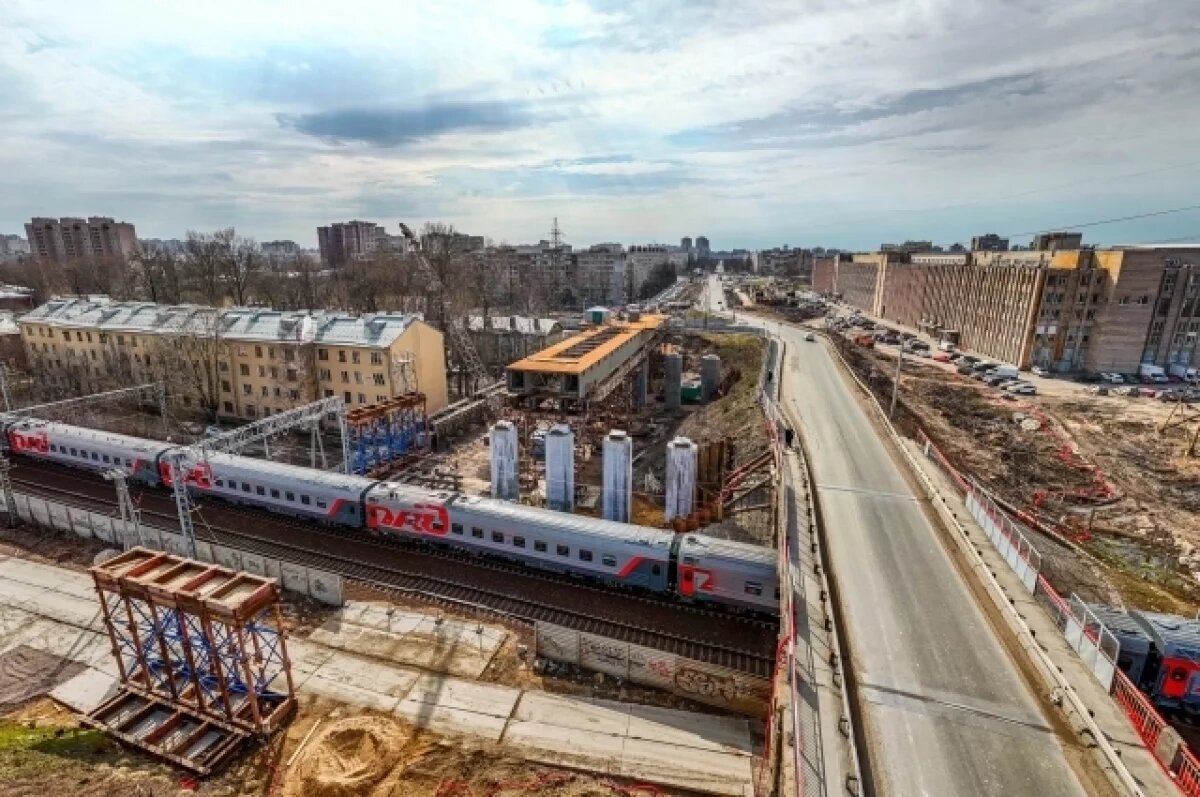    Беглов: Цимбалинский путепровод в Петербурге готов на 25%