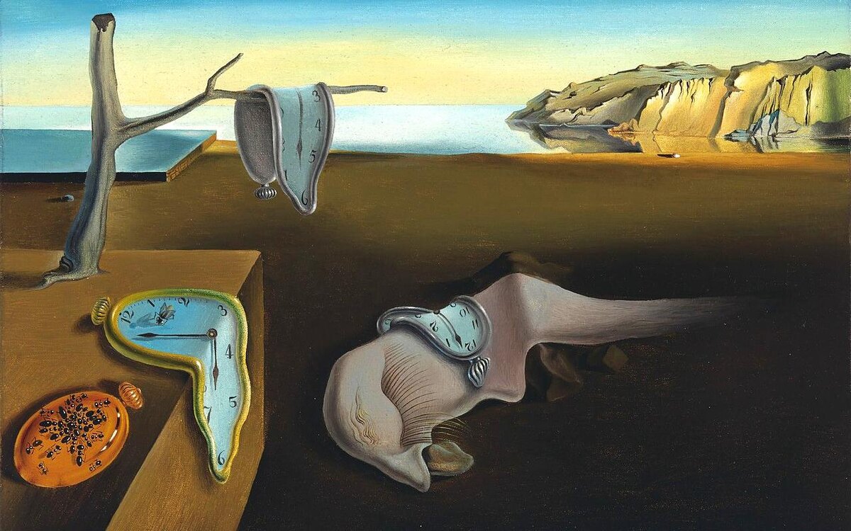 Музей современного искусства, Нью-Йорк📷Картина Сальвадора Дали «Постоянство памяти»