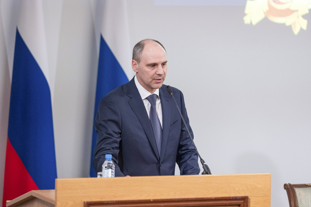Врио губернатора Свердловской области провел встречу с руководителями СМИ.  Фото: ФедералПресс / Иван Кабанов