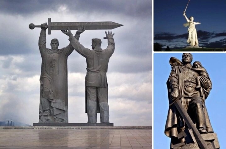    К празднованию 9 Мая готовятся все монументы триптиха Меч Победы