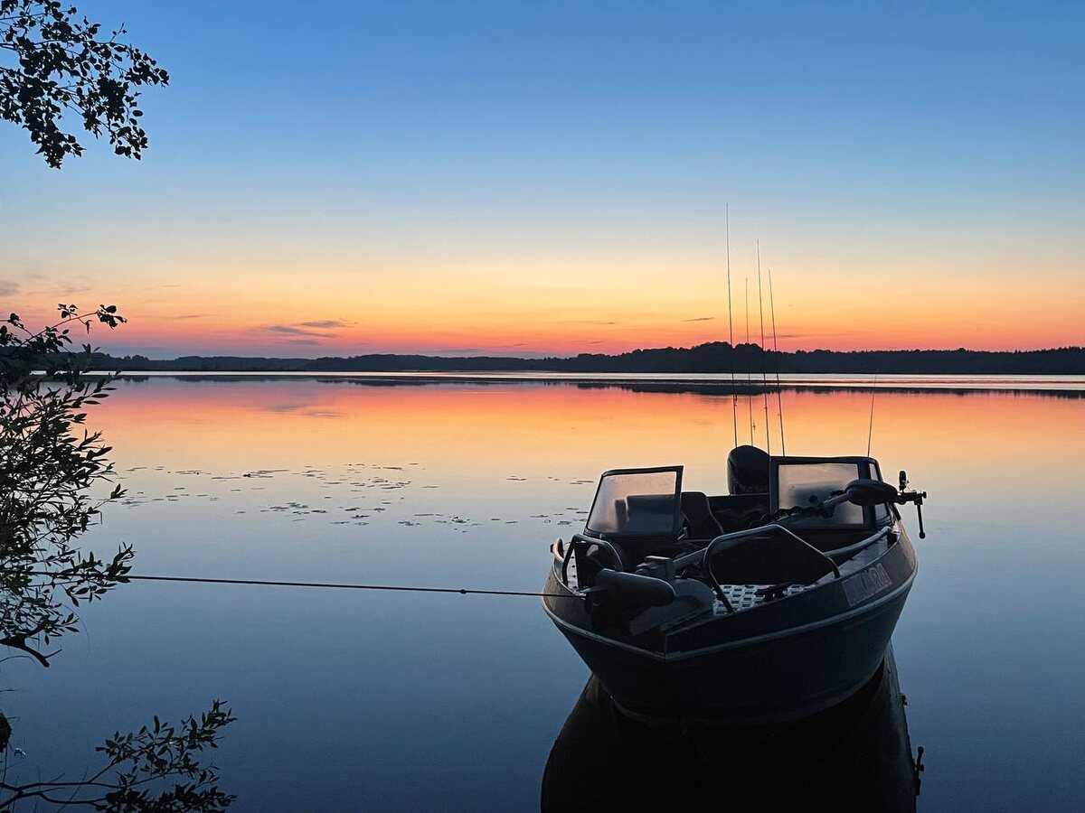 Ивинское, вечером.