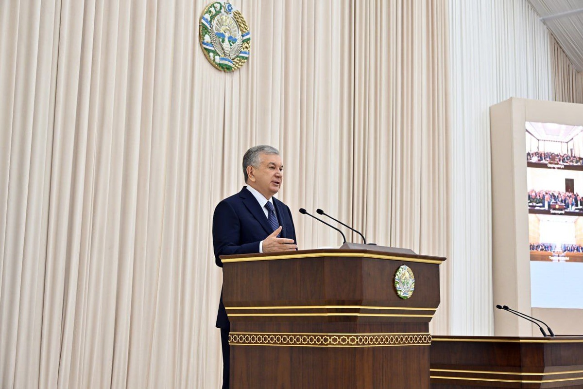 © пресс-служба президента Узбекистана.
