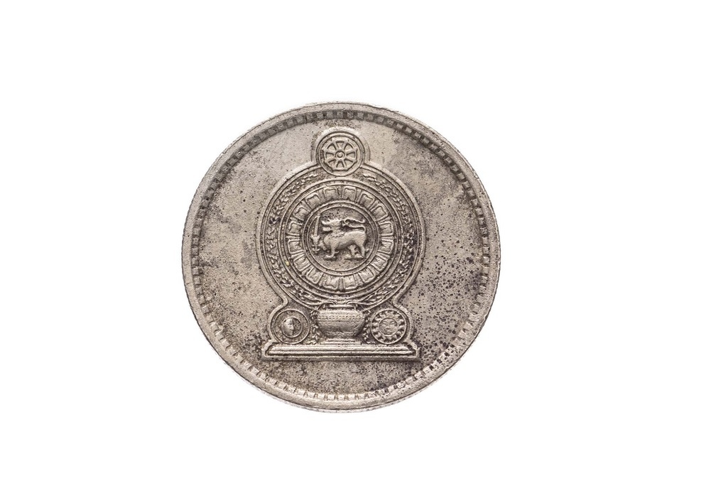 Шриланкийская рупия, монета 1 цент, 1975-1994 г.