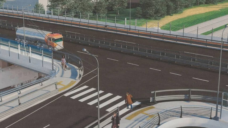 Проект будущего Цимбалинского путепровода в Петербурге, через который будут проезжать высокоскоростные поезда.📷Фото: Пресс-служба Смольного