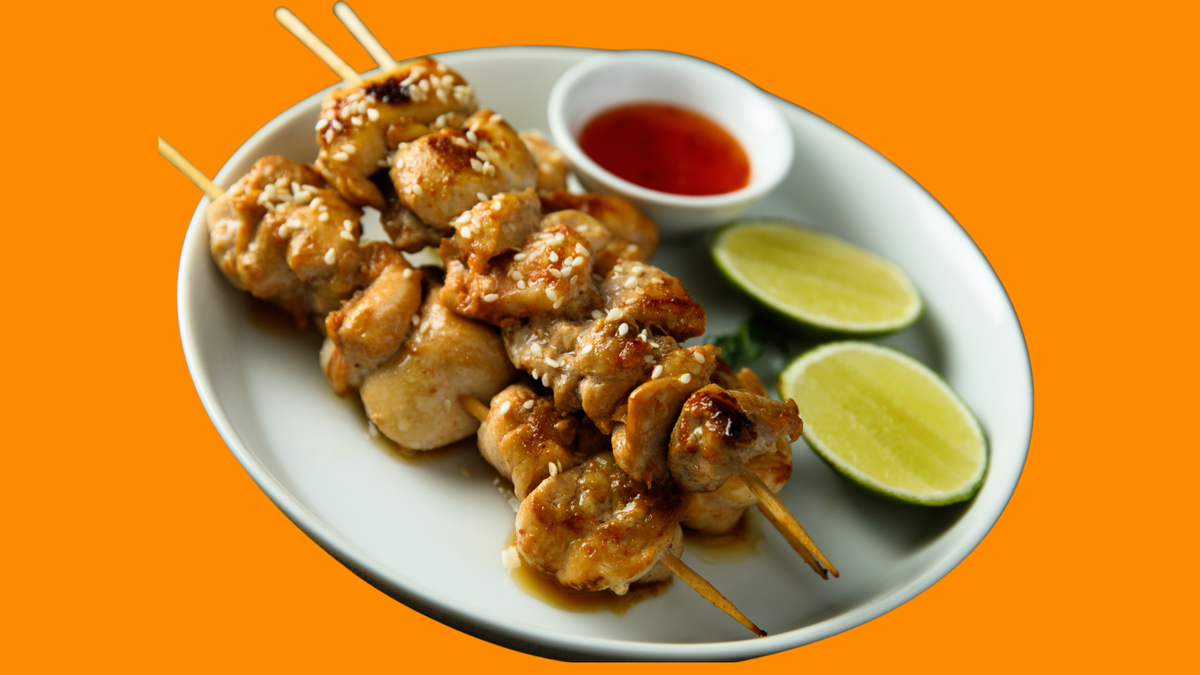 Куриный шашлык. Рецепт. Шашлыки. Домашние рецепты. шашлык куриный.