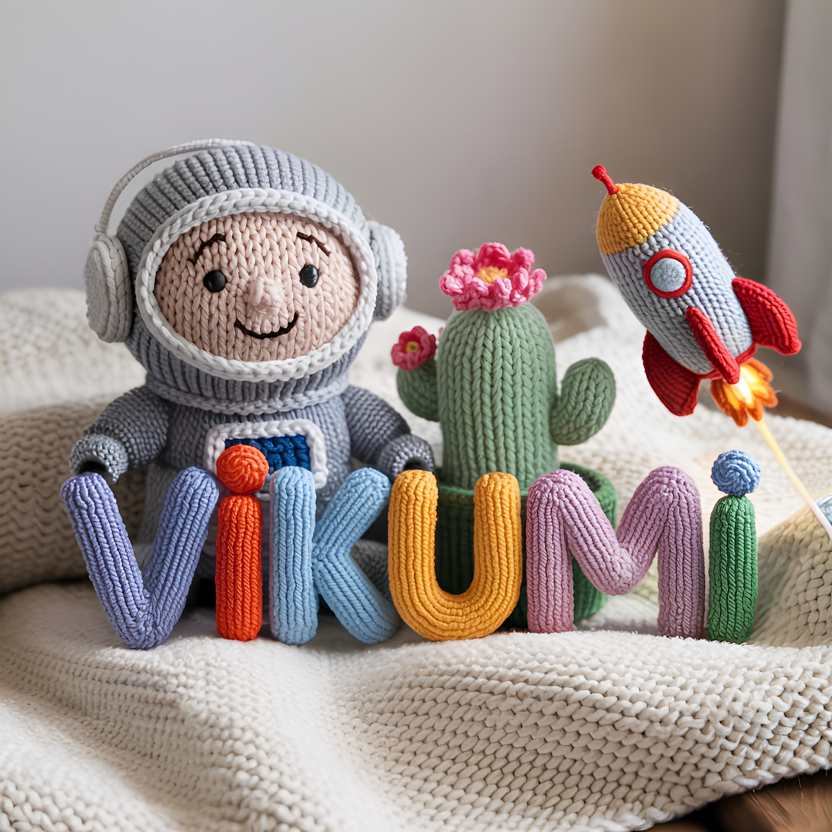 Так нейросеть видит мой блог по вязанию мягких игрушек <3