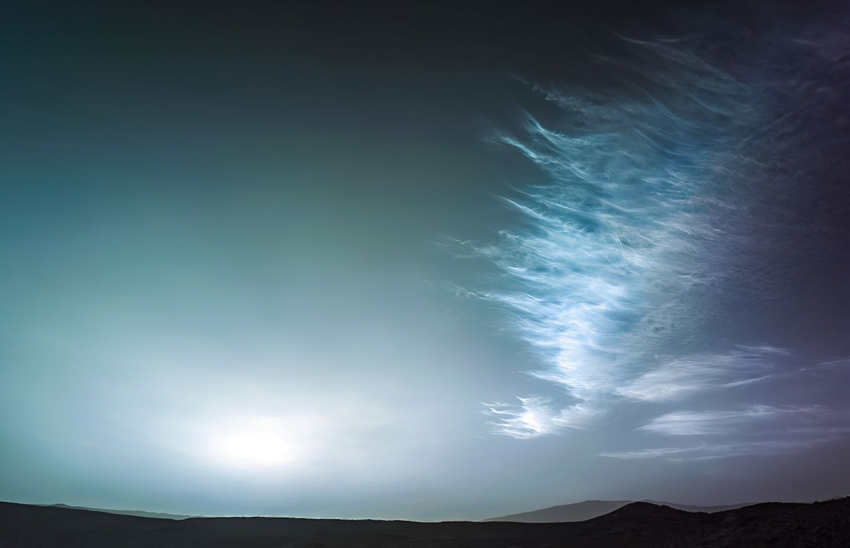 Рассвет на Марсе, - снимок марсохода Perseverance