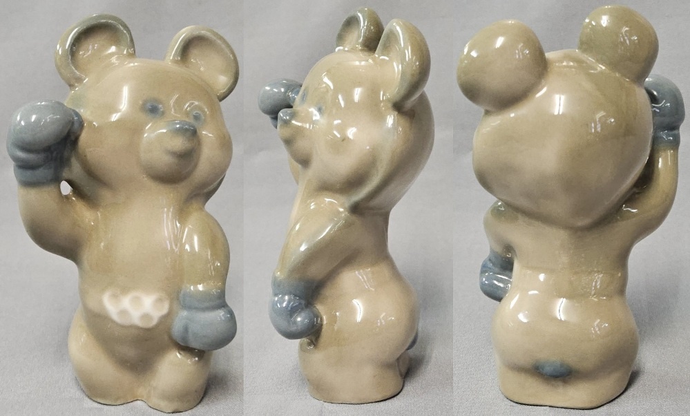 Редкий и дорогой Олимпийский мишка 1980 года