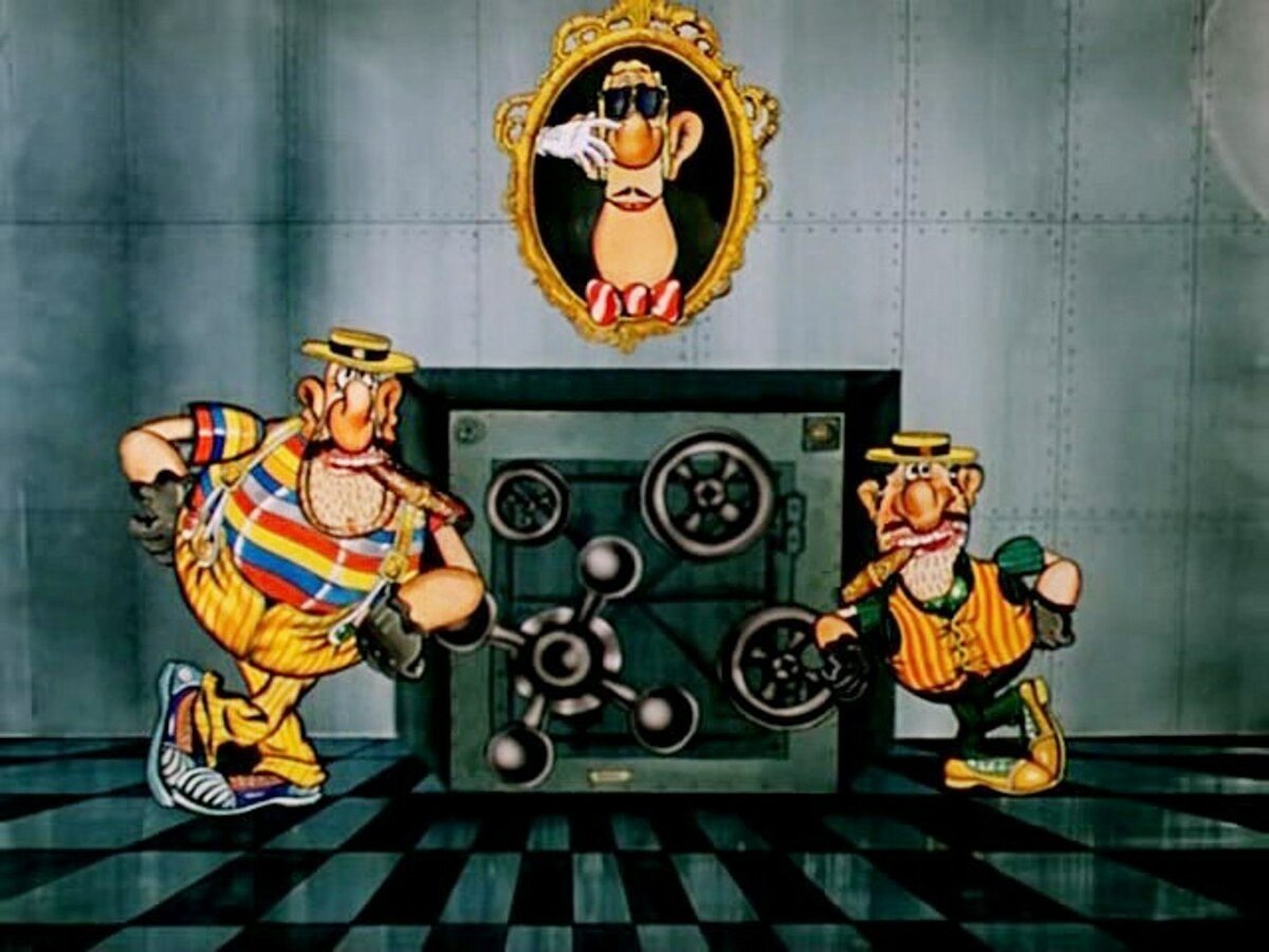 Кадр из мультфильма «Приключения капитана Врунгеля» (1976-1979)