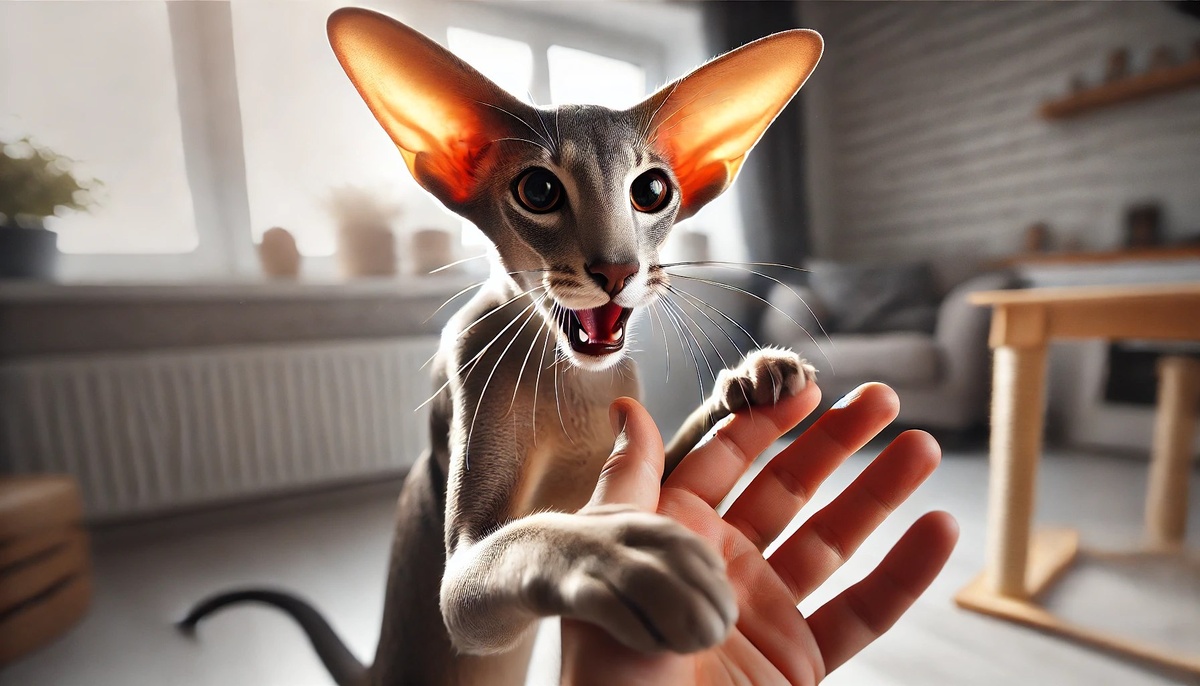 
Вот он, типичный ориентал – весь во внимании к человеку и готов к общению!