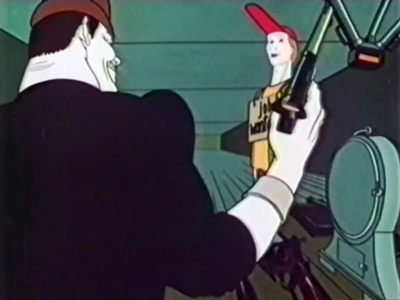 Кадр из анимационной ленты «Тир» (1979)