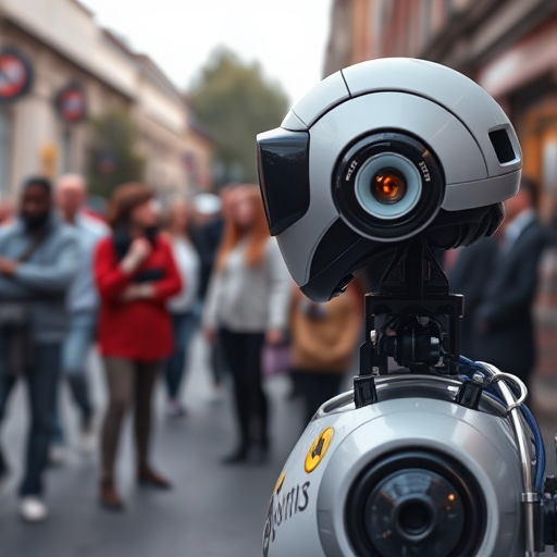 Роботы могут видеть окружающие объекты с помощью компьютерого зрения.