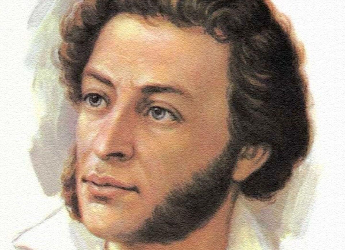 Поэт Александр Пушкин, портрет художника