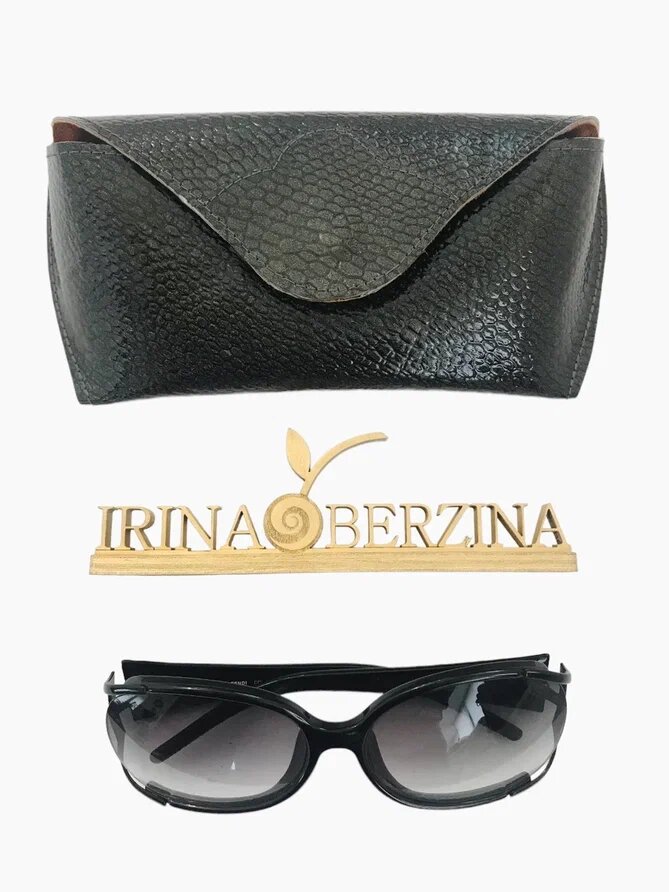 Кожаные футляры для очков. Ателье Ирины Берзиной.