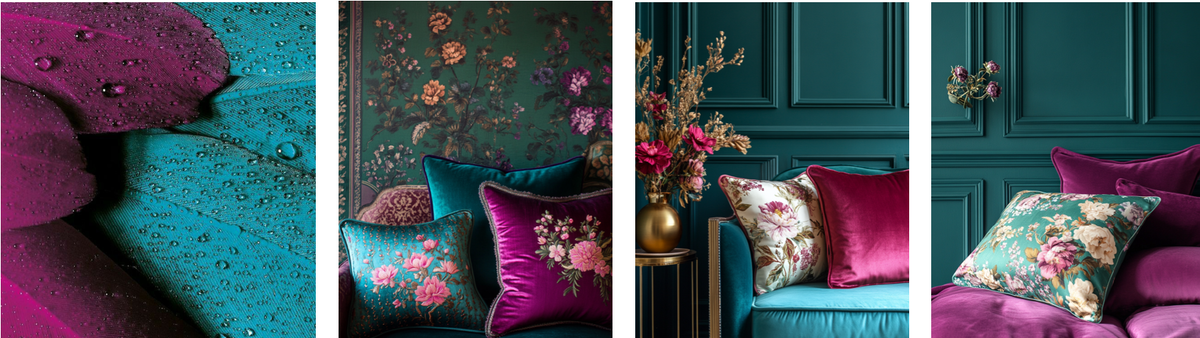 Одно из сочетаний в декорировании