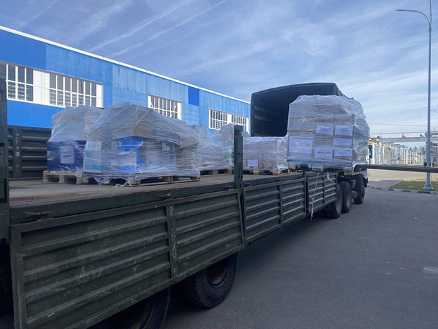 Тверская область отправила в зону СВО очередной гуманитарный груз