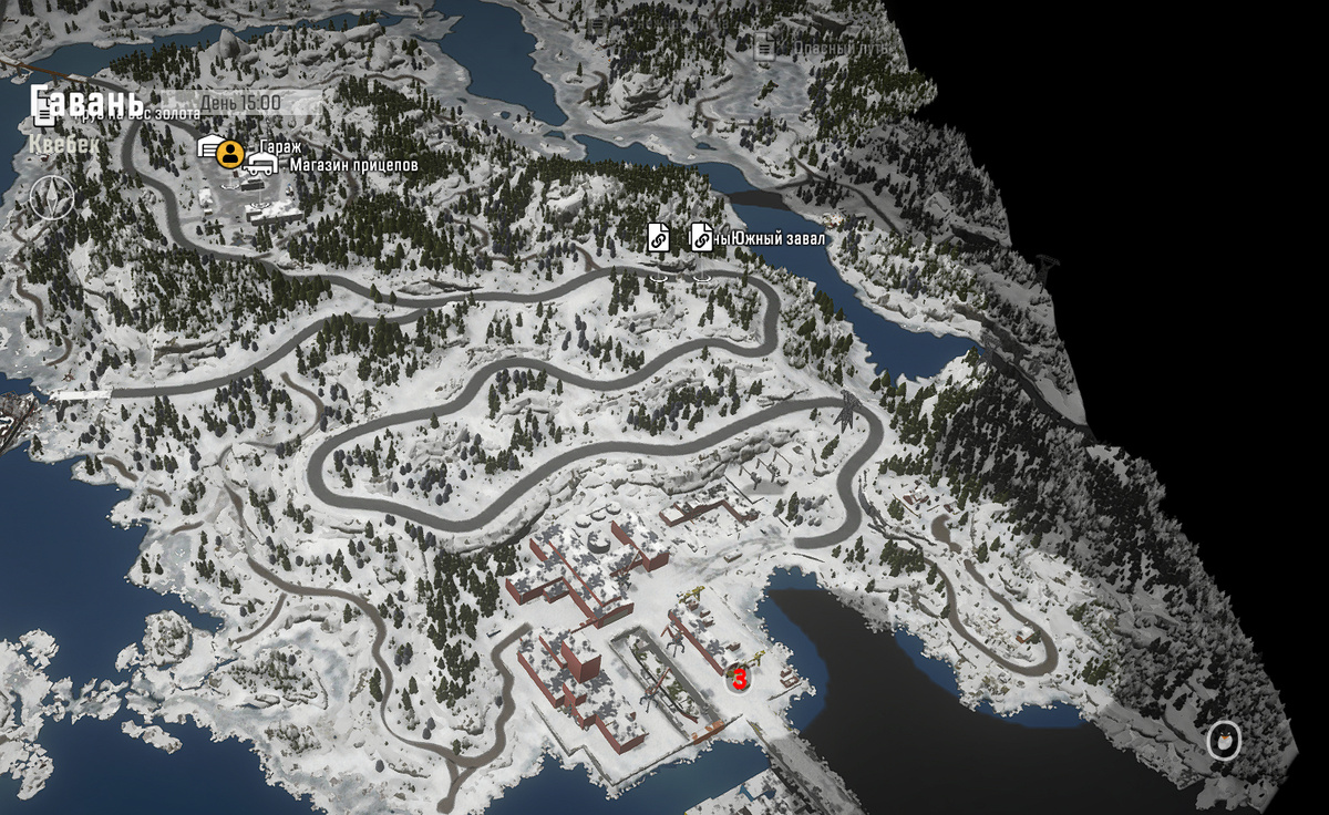 Все улучшения на карте Гавань