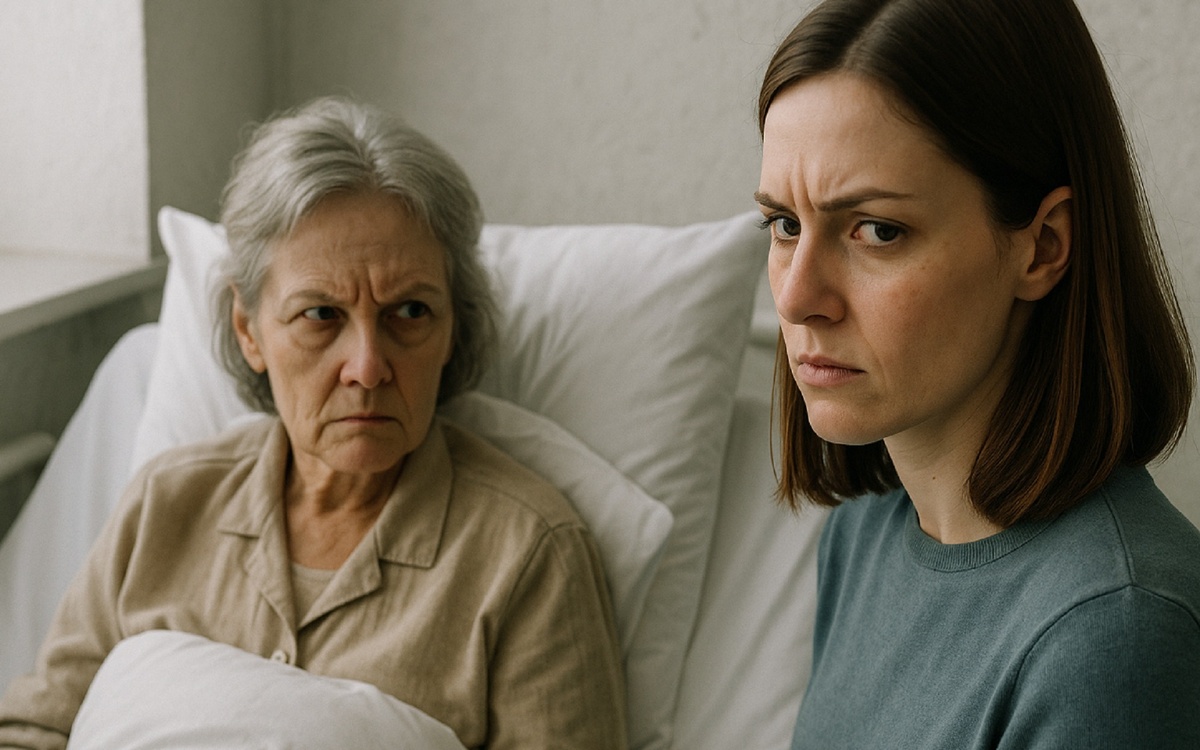 Свекровь и невестка.