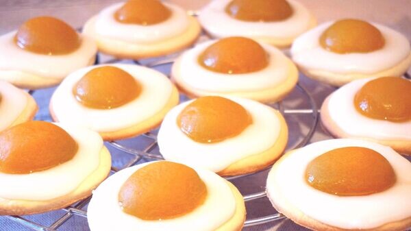    Пасхальное яичное печенье© Sputnik / Людмила Янковская