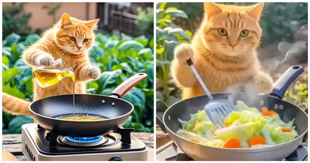 Кот созданный ИИ