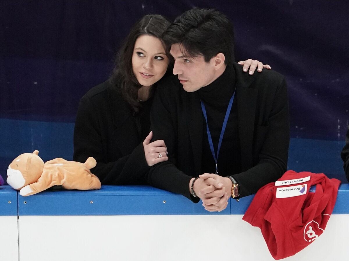    Елена Ильиных и Сергей Розанов© РИА Новости / Александр Вильф