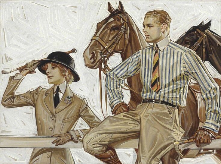 художник Джозеф Кристиан Лейендекер