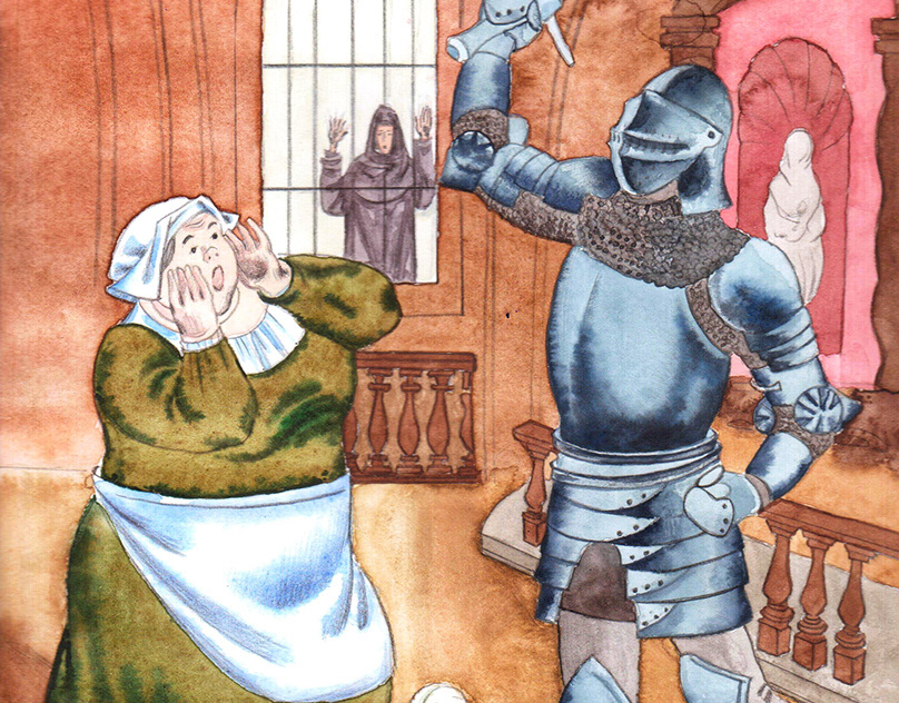 Томас Болл изображает призрака (источник фото: https://mir-s3-cdn-cf.behance.net/projects/max_808/b892ef100910545.Y3JvcCwyNDU1LDE5MjAsMCw0NTU.jpeg)