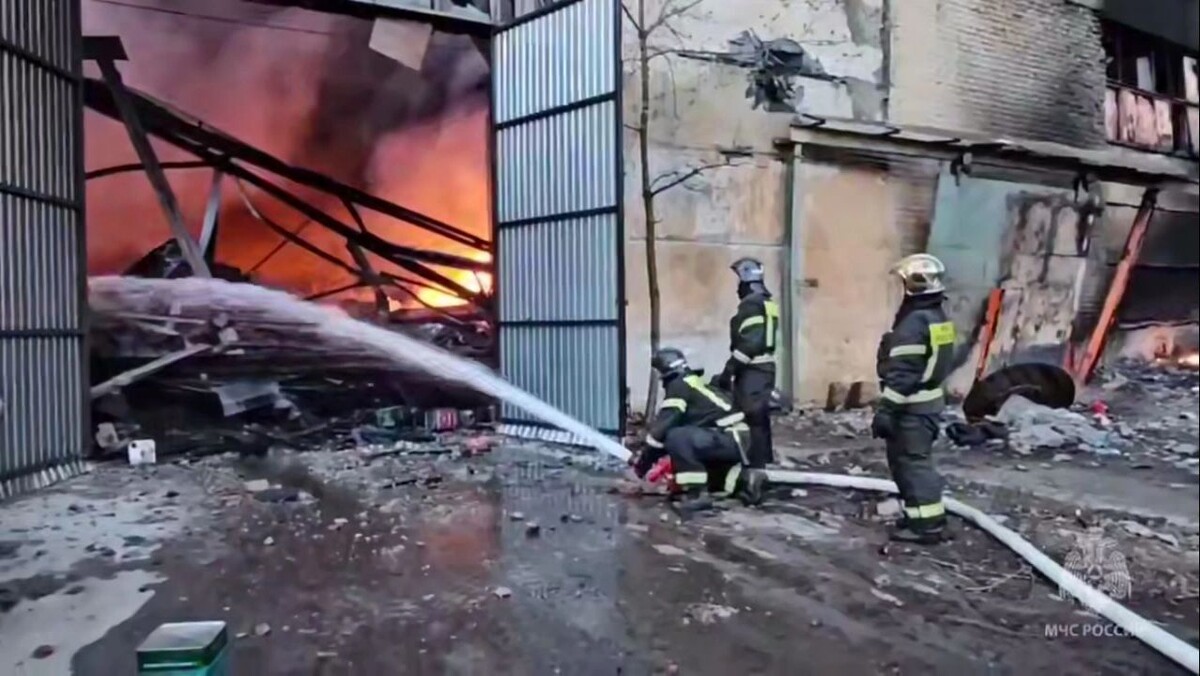    Кадр видео канала МЧС России/t.me